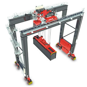 Konecranes rubber tired gantry crane