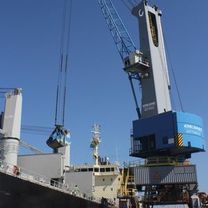 harbor cranes
